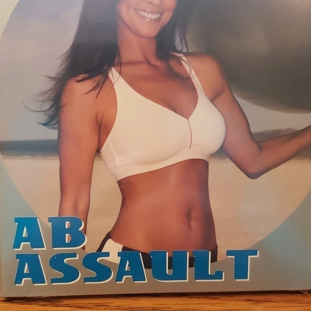 Nwot Unopened Exercise DVD: Ab Assault Brooke Burke Gunner Peterson - Picture 6 of 8